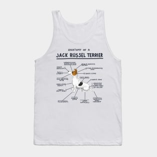 Anatomy of a Jack Russel Terrier Tank Top